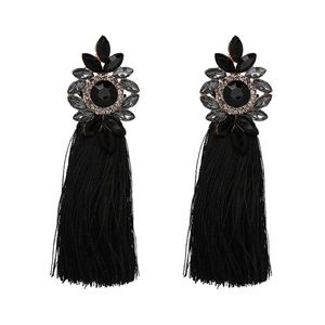 Black Tassels earrings